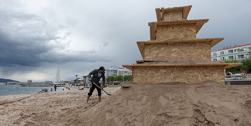 illustration de Châteaux de sable pour tous à Saint-Raphaël