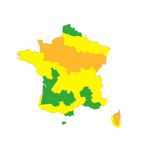 carte vigilance jour J+1