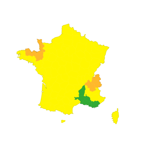 carte vigilance jour J+1