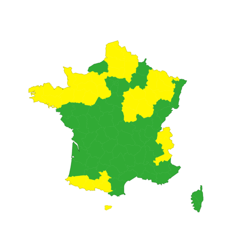 carte vigilance jour J+1