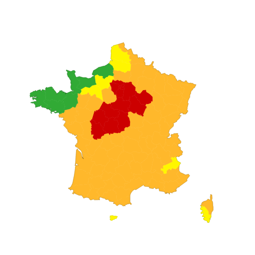 carte vigilance jour J+1