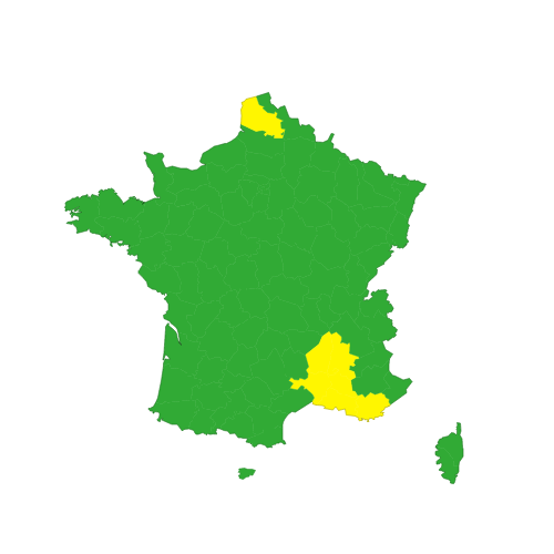 carte vigilance jour J+1