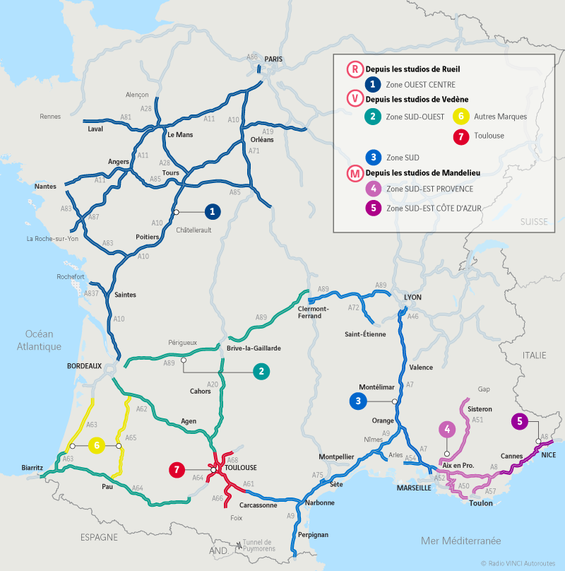 Autoroutes Du Sud De La France Vacances Guide Voyage