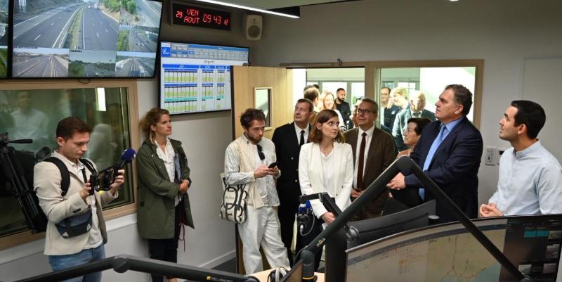 Retour de vacances : le ministre des Transports au micro de Radio VINCI Autoroutes