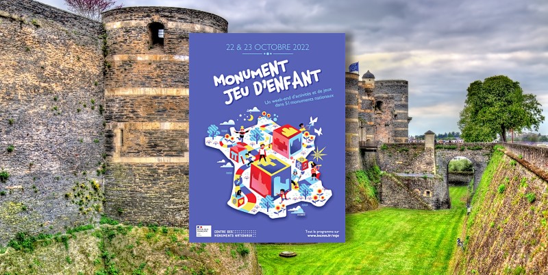 Monument jeu d'enfant partout en France