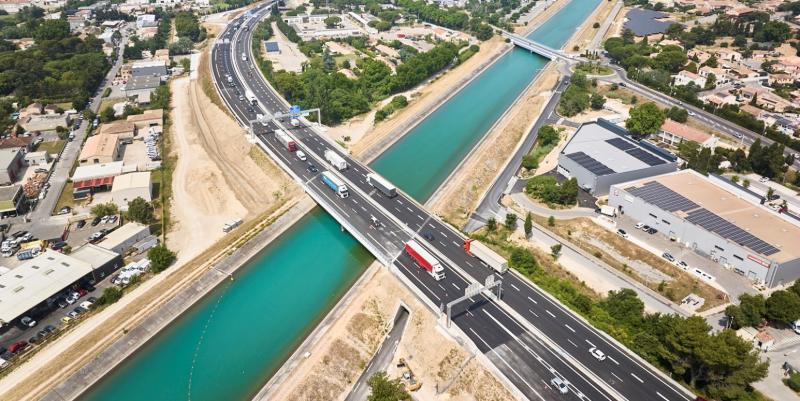 illustration de Autoroutes A7/A54 : la bifurcation reconfigurée à Salon-de-Provence opérationnelle