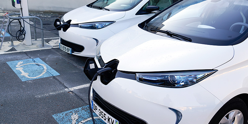 illustration de Les ventes voitures électriques décollent