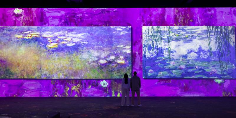Immersion dans 300 œuvres de Monet à l'Espace EDF Bazacle de Toulouse