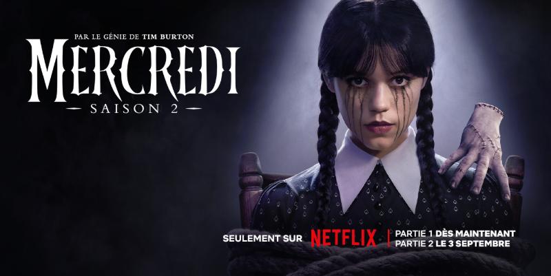''Mercredi'' revient : la 2ᵉ partie de la série phénomène va hanter vos écrans