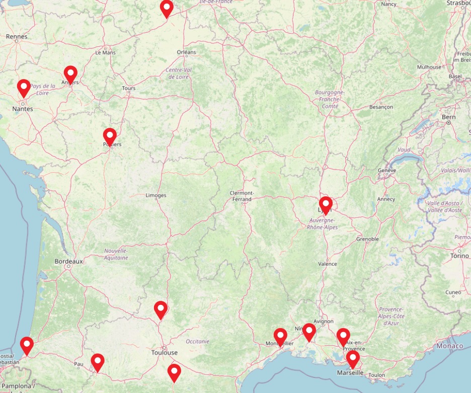 Mouvement du 10 septembre : trafic en direct sur les autoroutes et les grandes villes