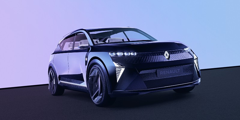 illustration de Concept car Renault : un Scénic 2.0