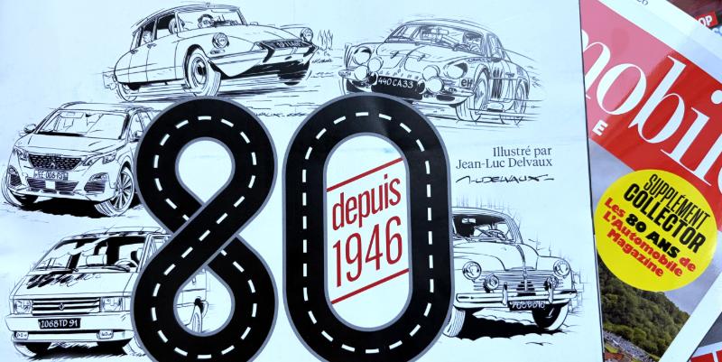 L'Automobile Magazine fête ses 80 ans avec un supplément anniversaire