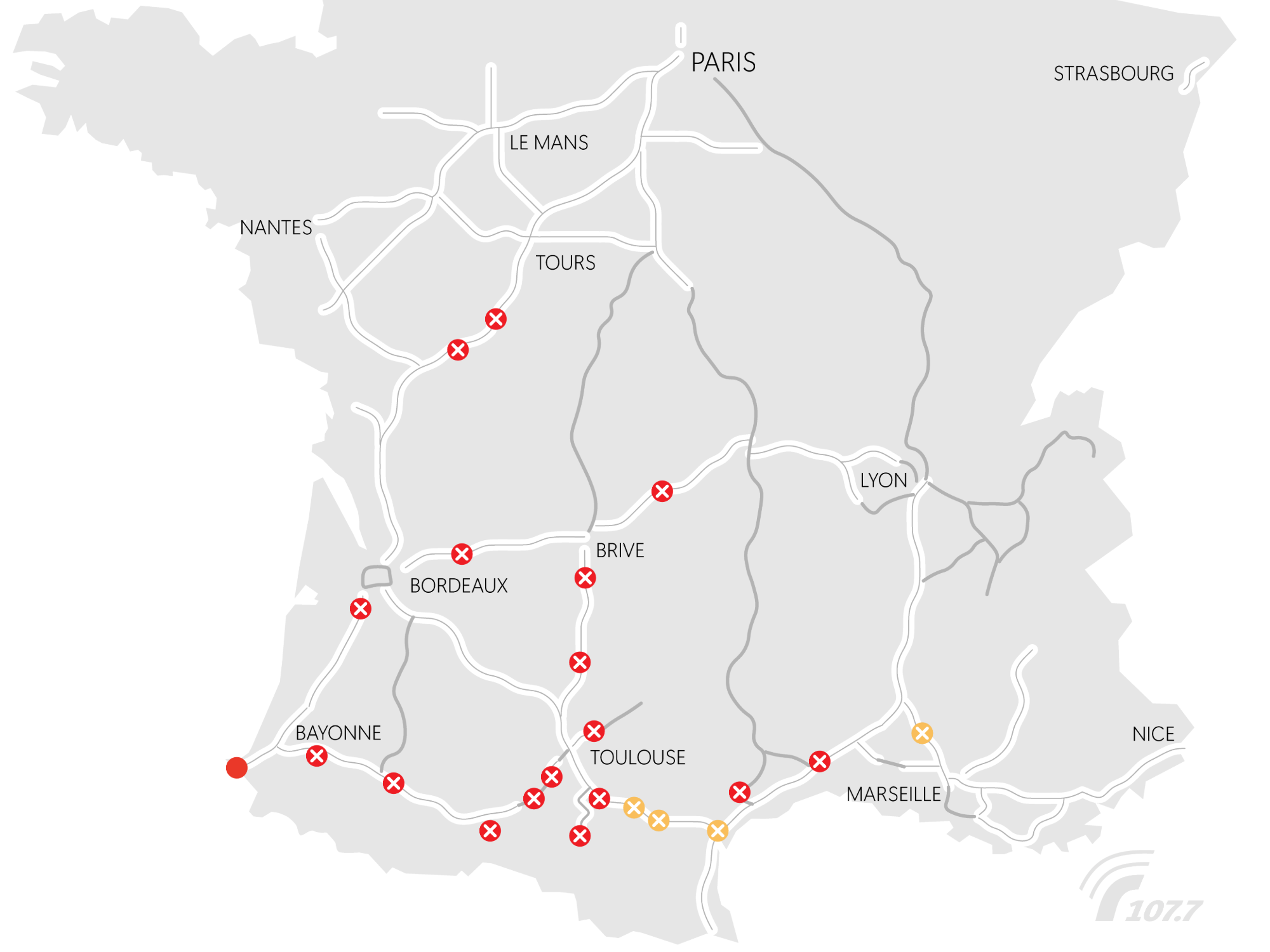CARTE. Manifestations des agriculteurs : Comment éviter les blocages ce mercredi matin ?