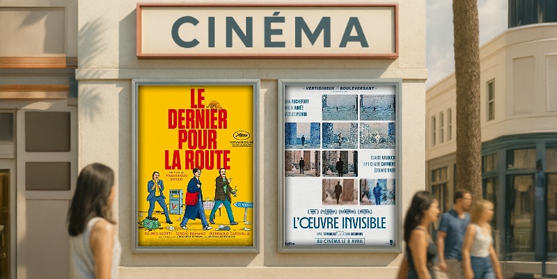 Au cinéma le 8 avril : Le Dernier pour la Route et L’œuvre Invisible