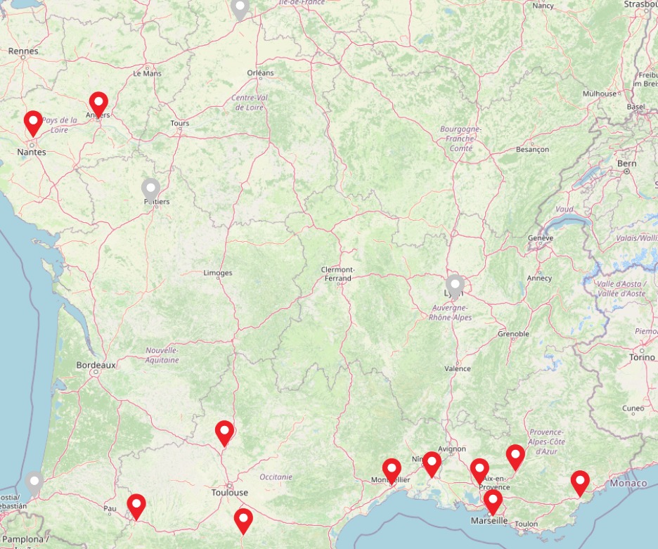 Mouvement du 10 septembre : trafic en direct sur les autoroutes et les grandes villes