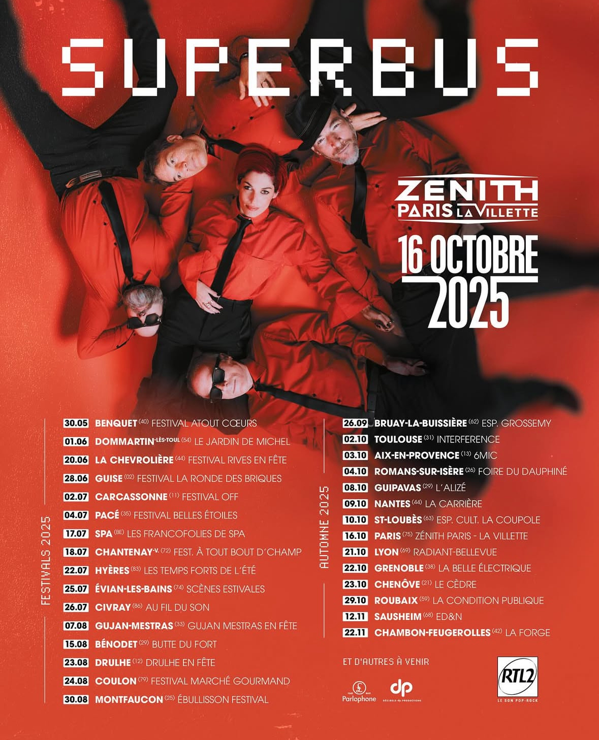 illustration de Superbus signe son retour avec un nouvel album intitulé ''OK KO''