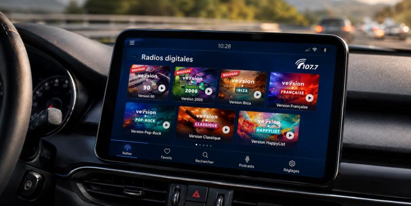 Trafic et musique : de nouvelles radios digitales pour personnaliser ses trajets sur l'autoroute