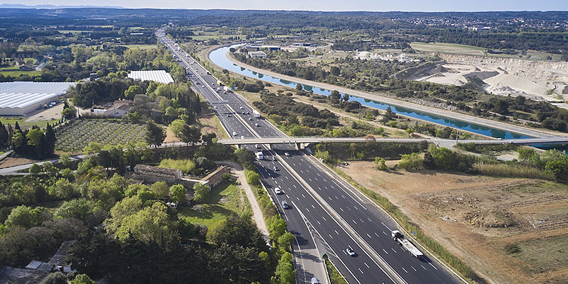 illustration de A54/A7 Fermeture à Salon-de-Provence