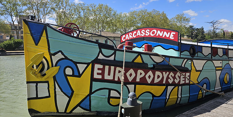 illustration de L'histoire du Canal du Midi en immersion sur la péniche Europ'Odyssée à Carcassonne