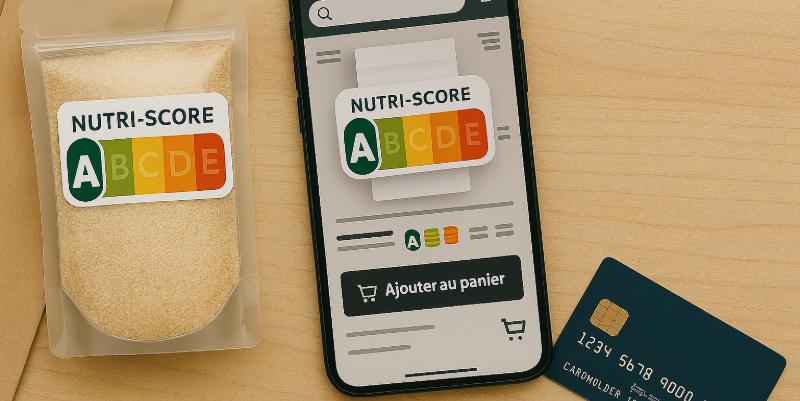Courses en ligne : le nouveau Nutri-Score aux abonnés absents