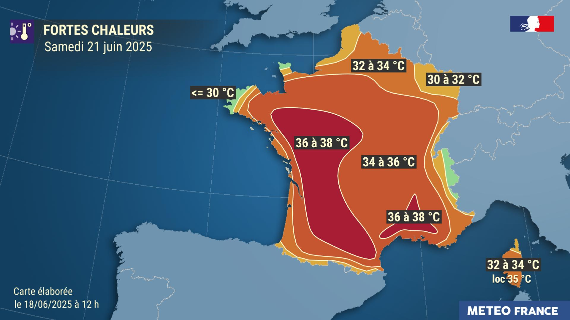 illustration de Canicule ce week-end : jusqu’à 39°C attendus, vigilance pour les conducteurs