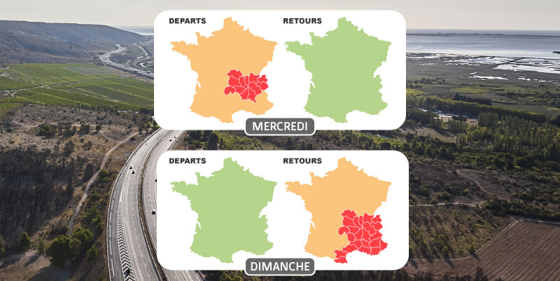 illustration de Week-end du 8 mai : quels sont les difficultés et bouchons attendus sur les routes ?