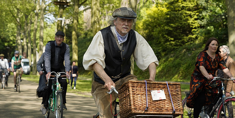 illustration de Chartres fête le vélo vintage