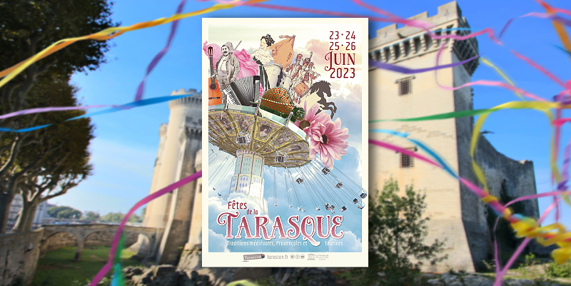 illustration de Les fêtes de la Tarasque, à Tarascon