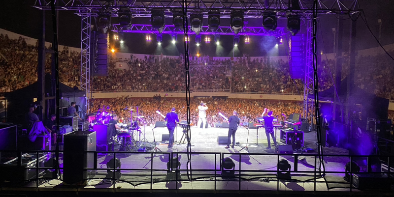 illustration de ''The Voice'' en spectacle à Palavas-les-Flots