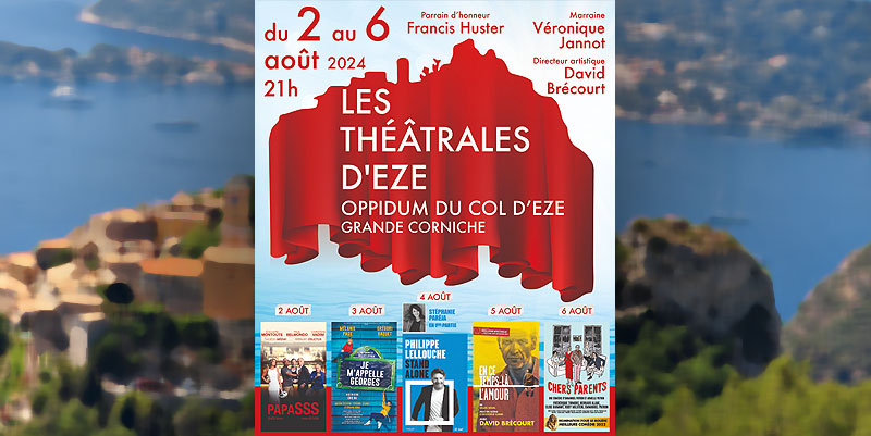 illustration de Le ''petit'' festival de théâtre des Alpes-Maritimes qui monte dans le village d'Èze