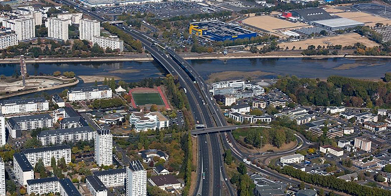 illustration de Fermeture de l'accès au périphérique à Nantes
