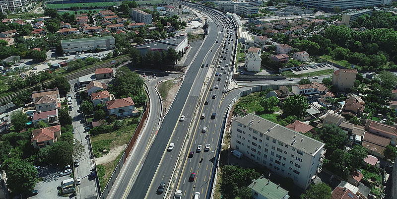 illustration de A57 à Toulon : Fermeture et déviation obligatoire à Toulon Est ce week-end