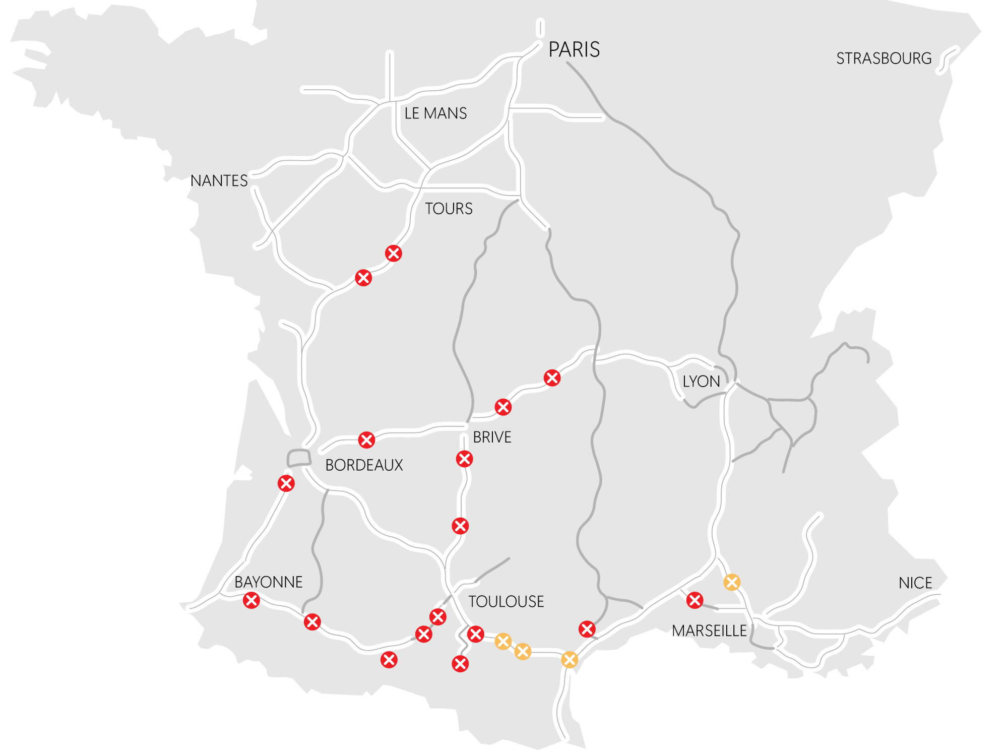 Manifestations d'agriculteurs : quels blocages sur les autoroutes demain mercredi
