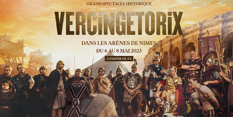 illustration de Vercingétorix à Nîmes