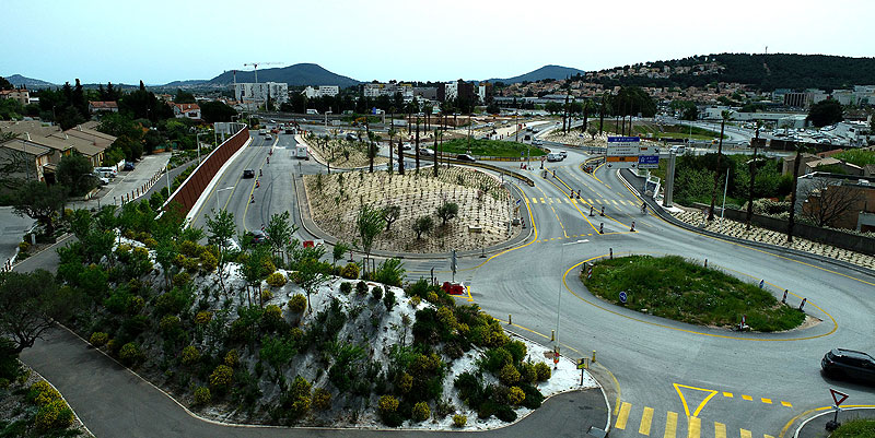illustration de Toulon : dernière ligne droite pour le chantier de l'autoroute A57