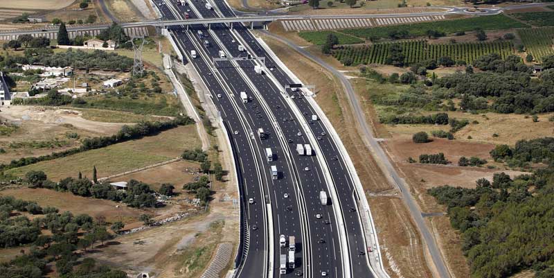 illustration de A709 Fermeture à Montpellier