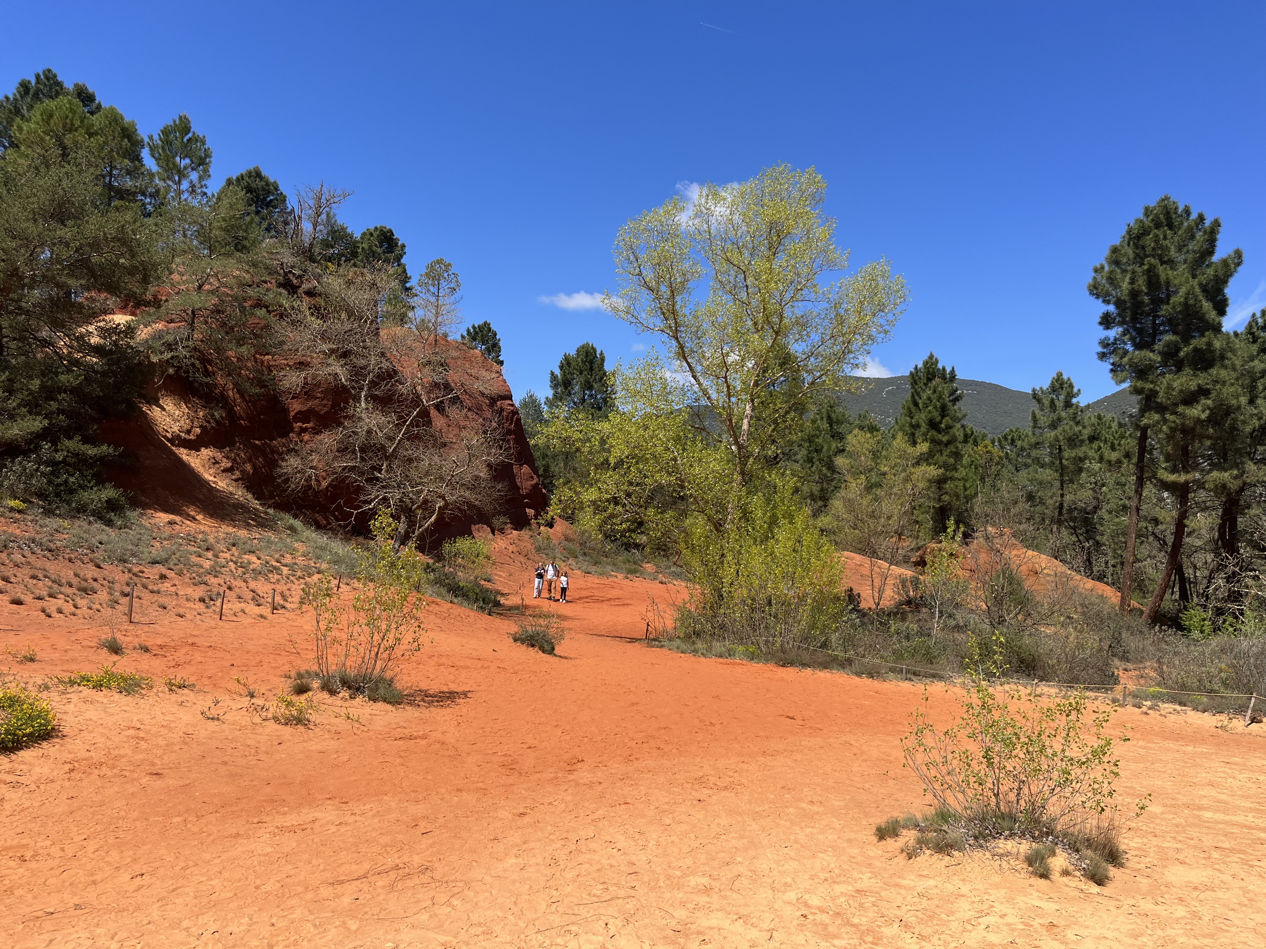 illustration de Balade au cœur du Colorado provençal à Rustrel