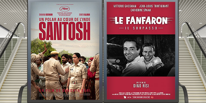 illustration de Découvrez Santosh et Le Fanfaron : deux films pour une semaine cinéma riche en émotions