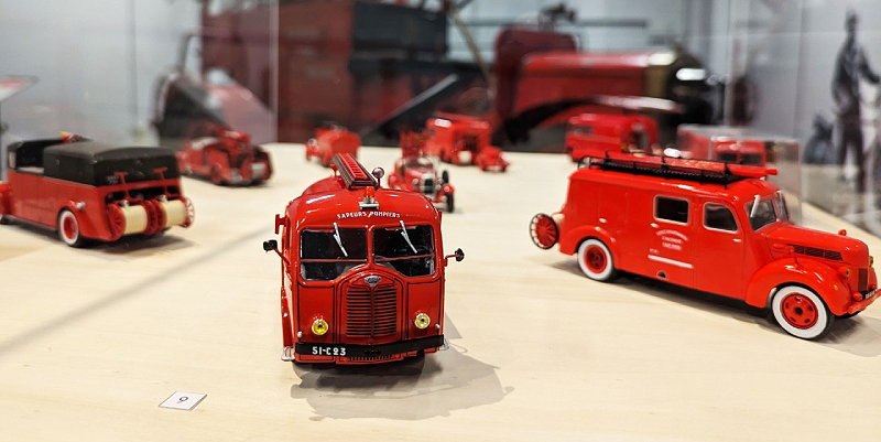 Les camions de pompiers à Lyon