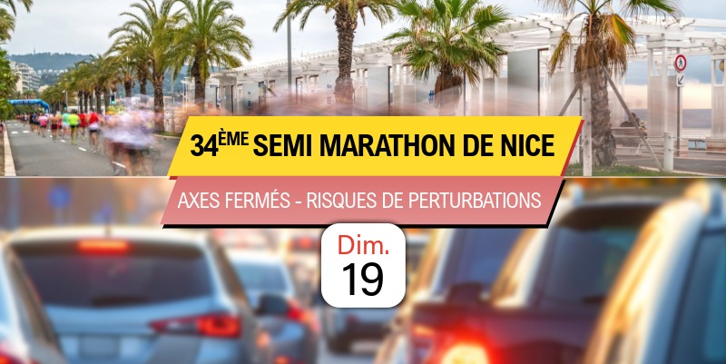 Semi‑marathon de Nice 2026 : ce qu’il faut savoir pour éviter les fermetures ce dimanche 19 avril