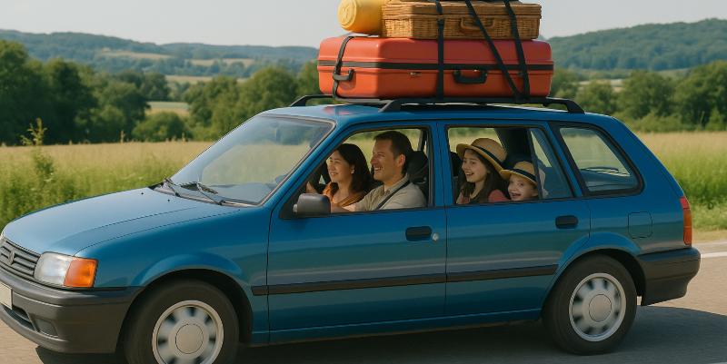 illustration de vacances d’été 2025 : les français restent en France mais rêvent de plages éxotiques