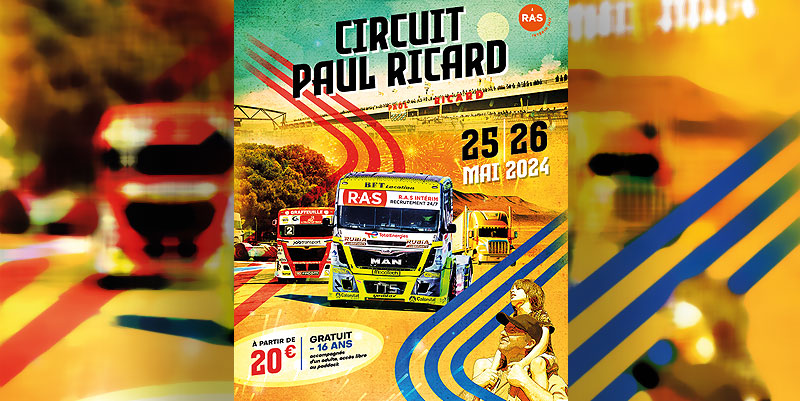 illustration de Le Championnat de France Camions de retour sur le Circuit Paul Ricard