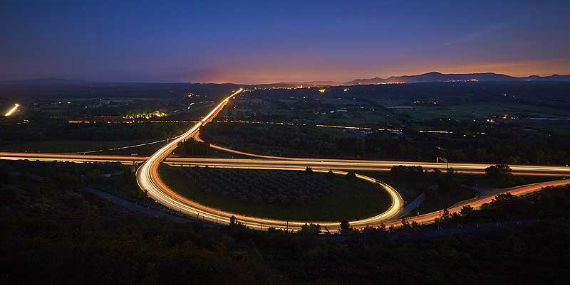 Aubagne fermeture A501 ET A52