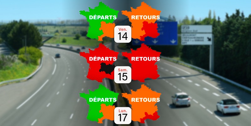 Week-end du 14 au 17 août 2026 : quand prendre la route pour éviter les bouchons 15 août ?