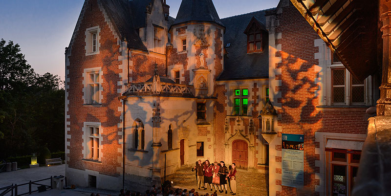 illustration de La nuit des Rois au Clos Lucé à Amboise