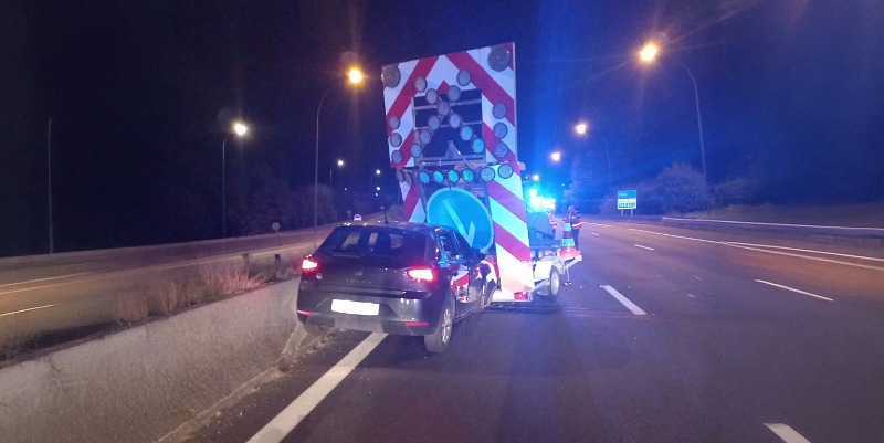 Deux véhicules d’intervention percutés sur le réseau VINCI Autoroutes en une seule nuit