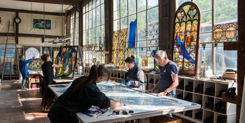 Visitons les ateliers Lorin, cœur battant du vitrail, à Chartres