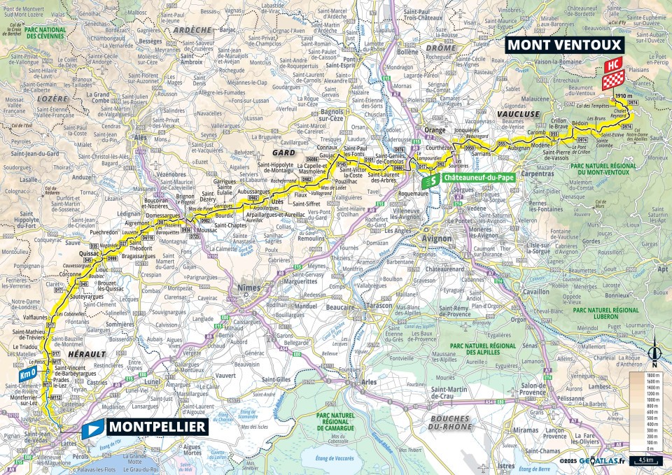 Tour de France 2025 : trafic perturbé à Montpellier le mardi 22 juillet