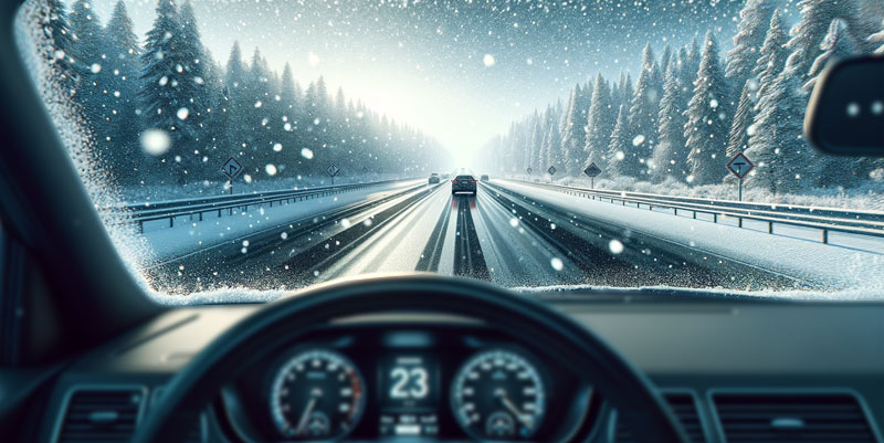 illustration de Pourquoi la neige tient au sol ?