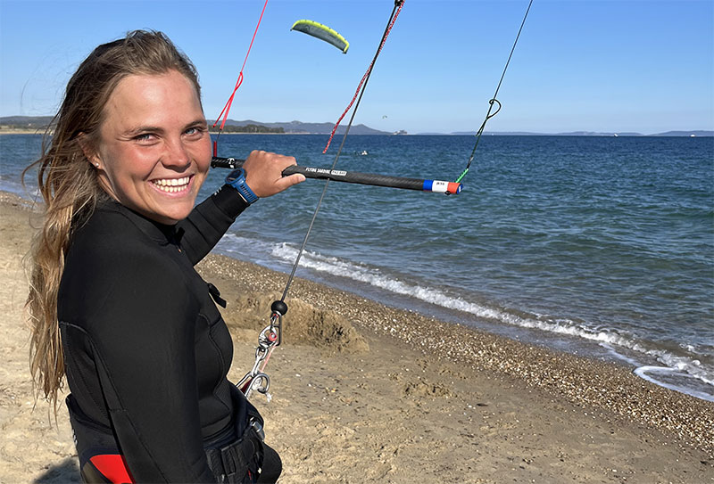 Jessie Kampman, entre mer et vent